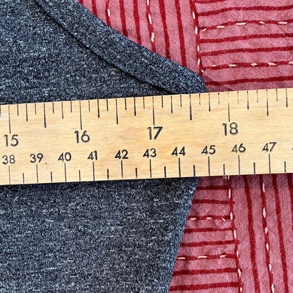 Dex women’s size large stretchy Charcoal spaghetti strap Sleeveless Dress - Picture 5 of 13